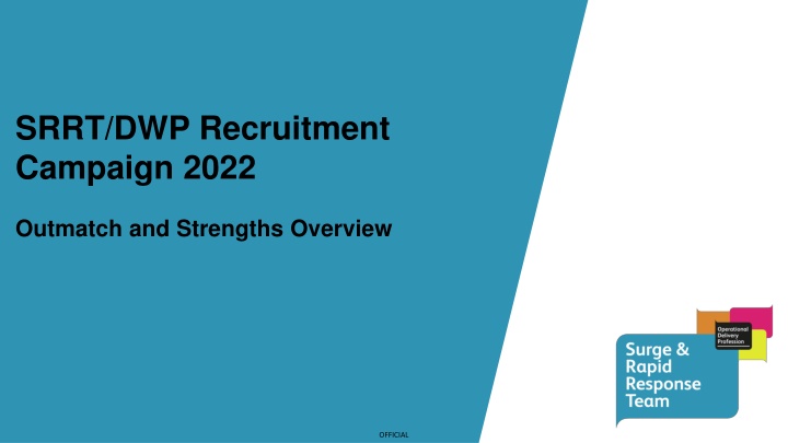 srrt dwp recruitment campaign 2022