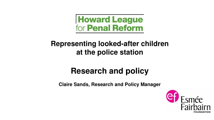 representing looked after children at the police