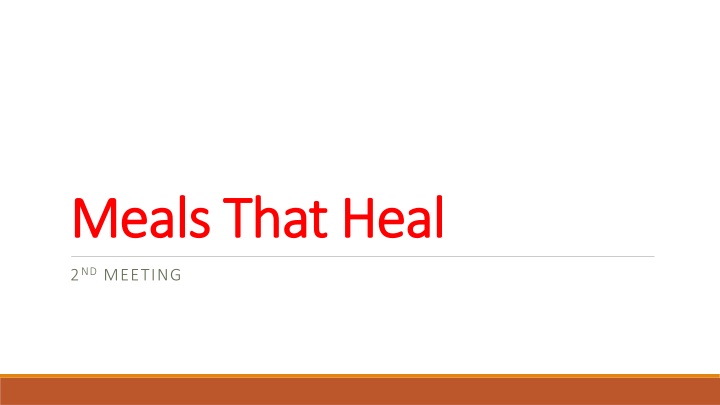 meals that heal meals that heal