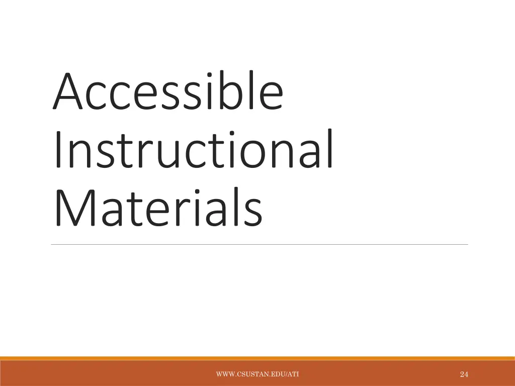 accessible instructional materials