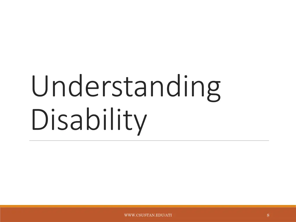 understanding disability