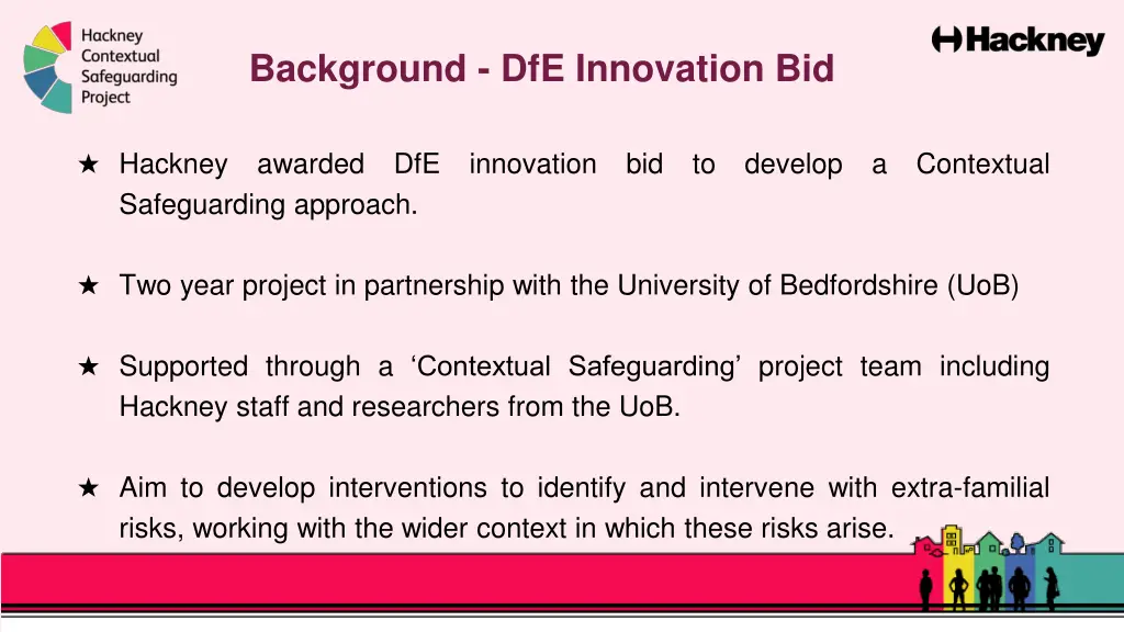 background dfe innovation bid