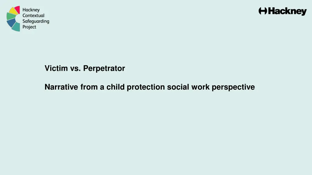 victim vs perpetrator