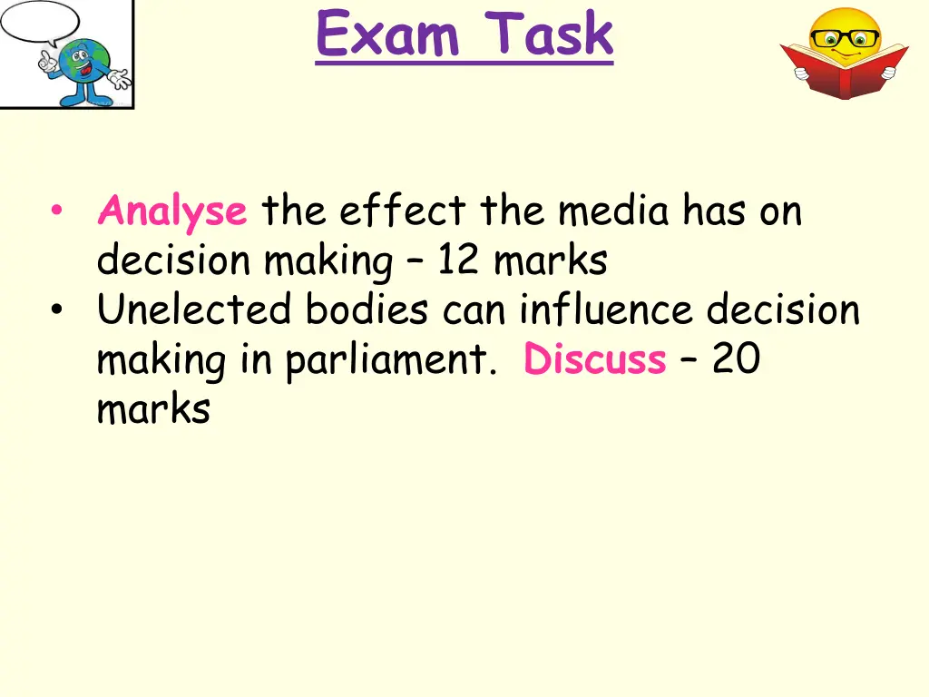 exam task