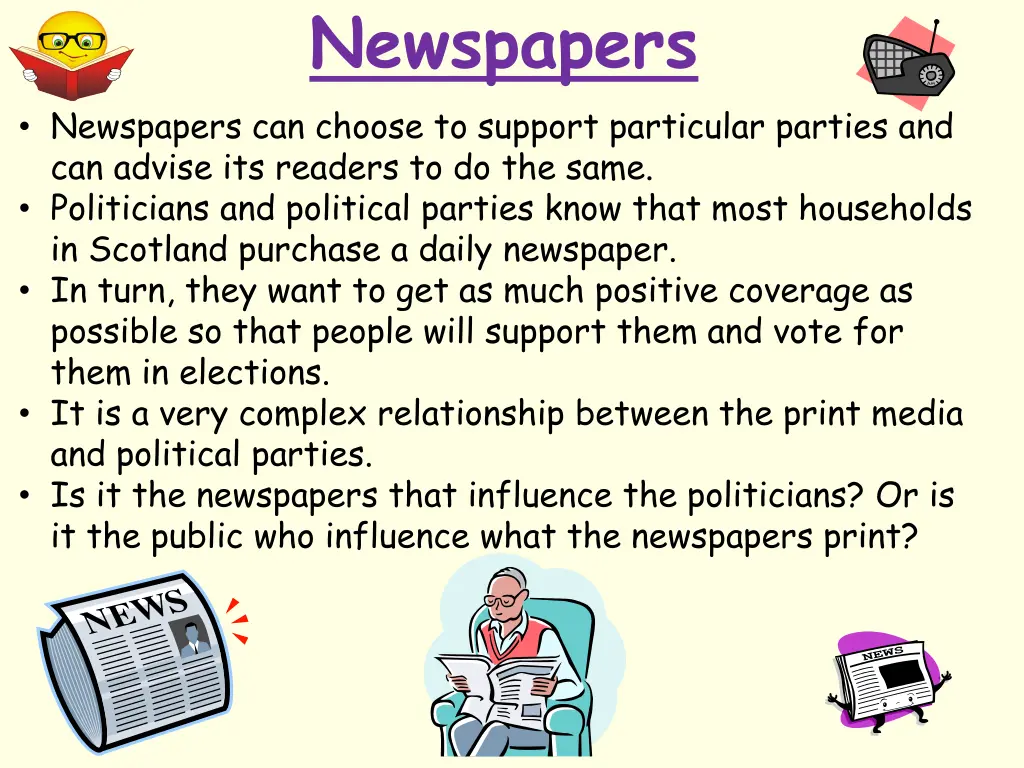 newspapers