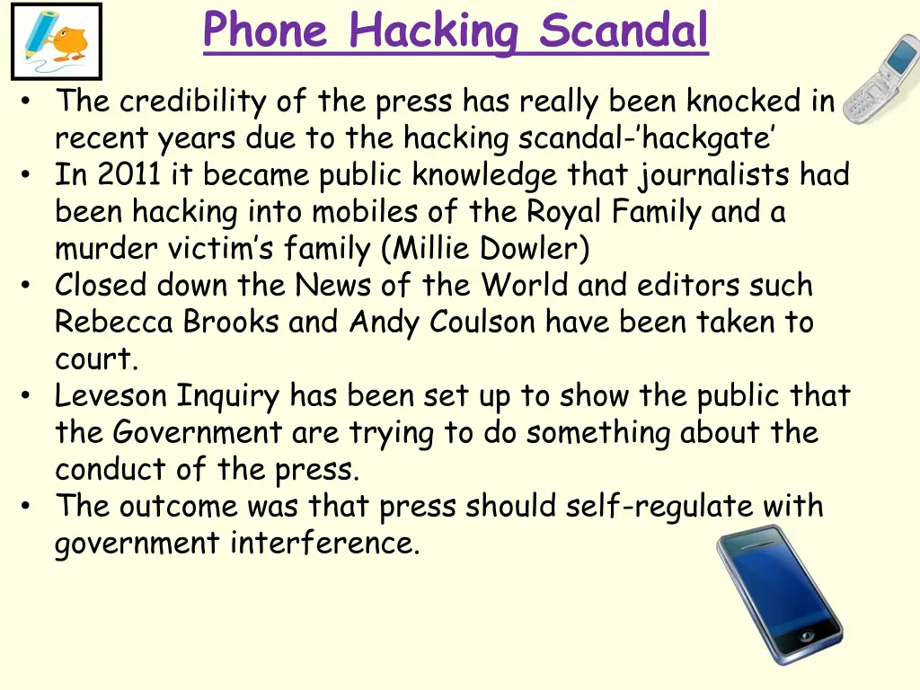 phone hacking scandal