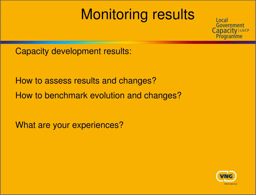 monitoring results 3