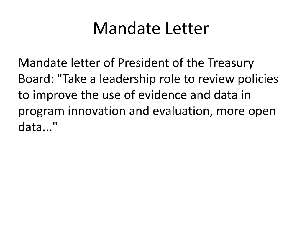 mandate letter 1