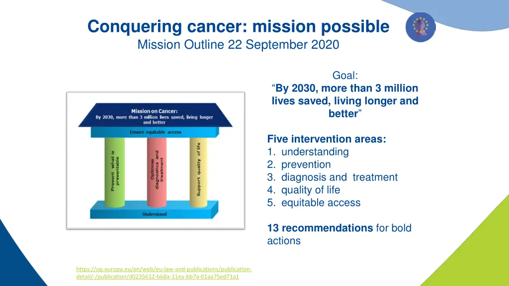 conquering cancer mission possible mission