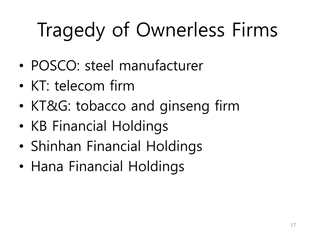 tragedy of ownerless firms 1