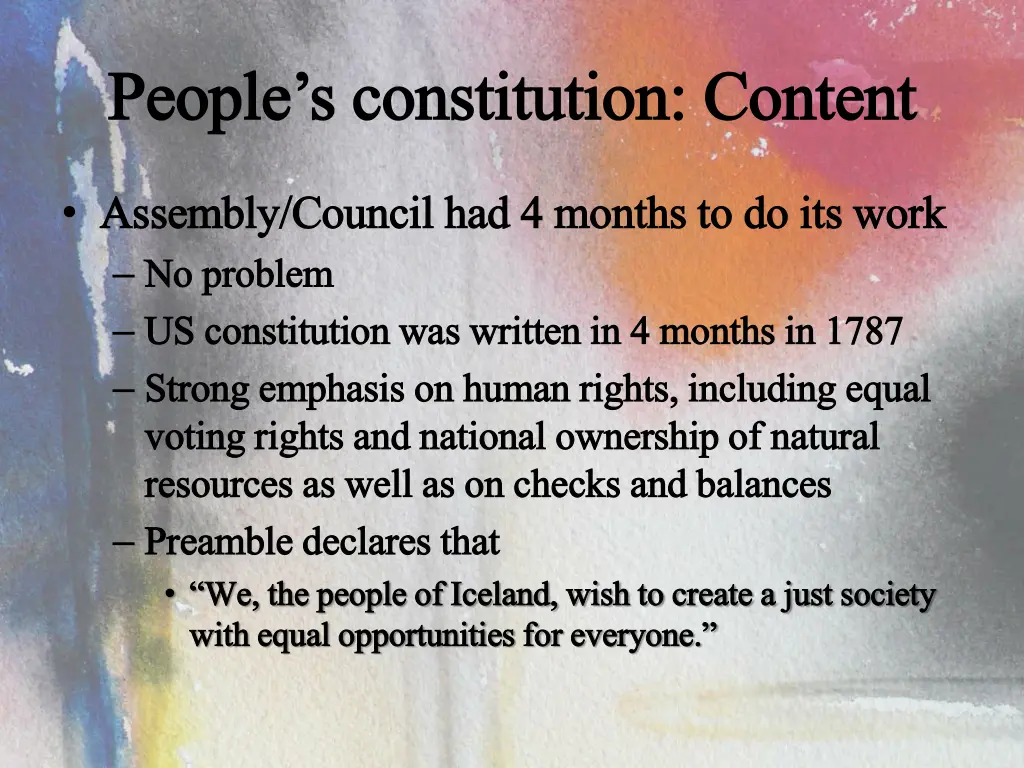 people s constitution content people