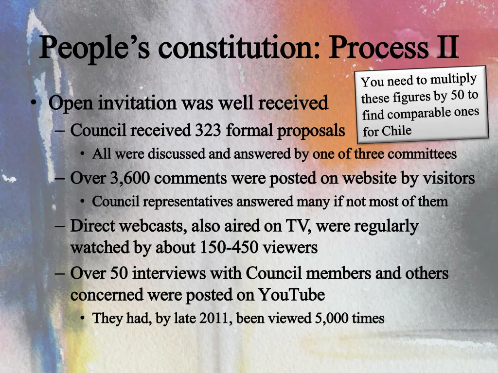 people s constitution process ii people