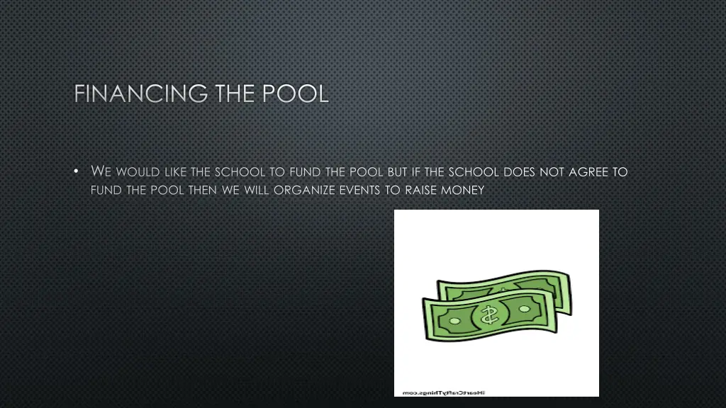 financing the pool