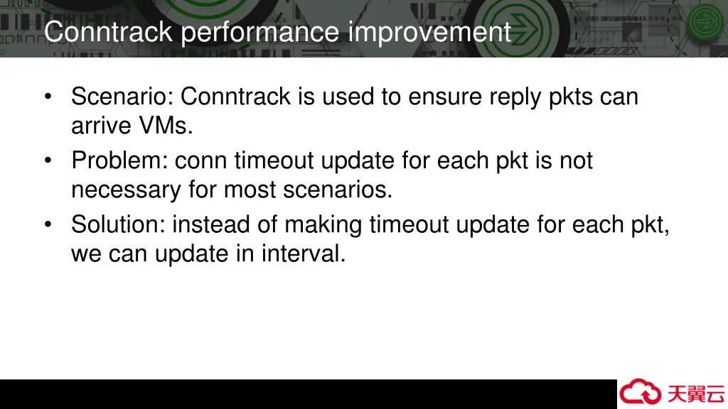 conntrack performance improvement