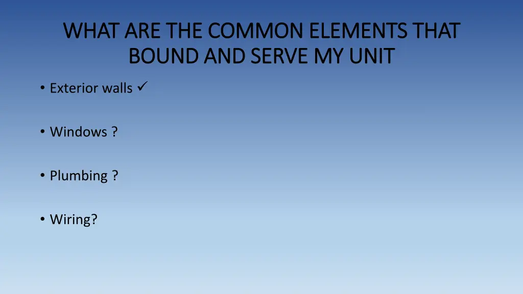 what are the common elements that what