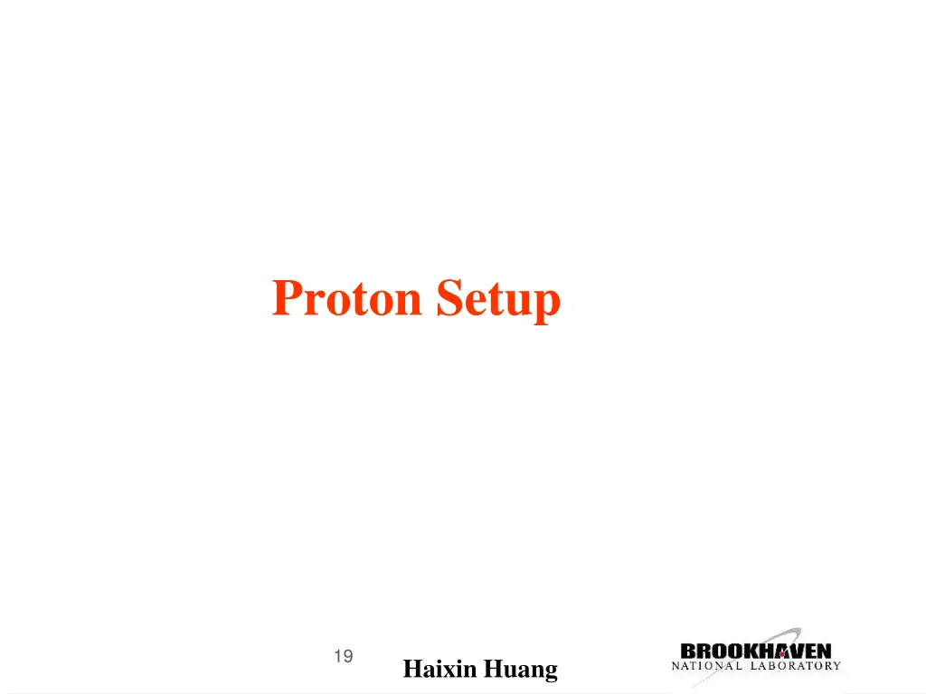 proton setup