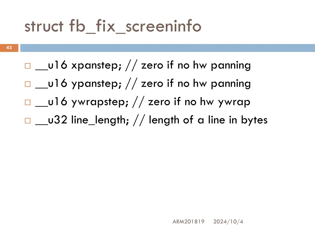 struct fb fix screeninfo 1