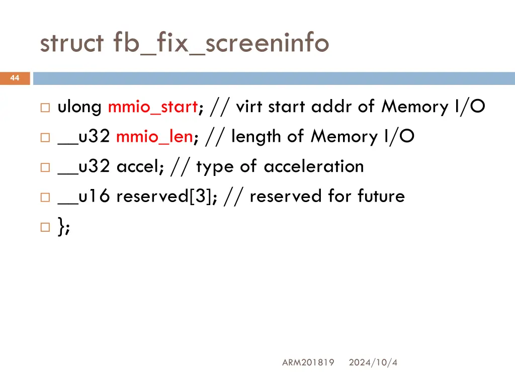 struct fb fix screeninfo 2