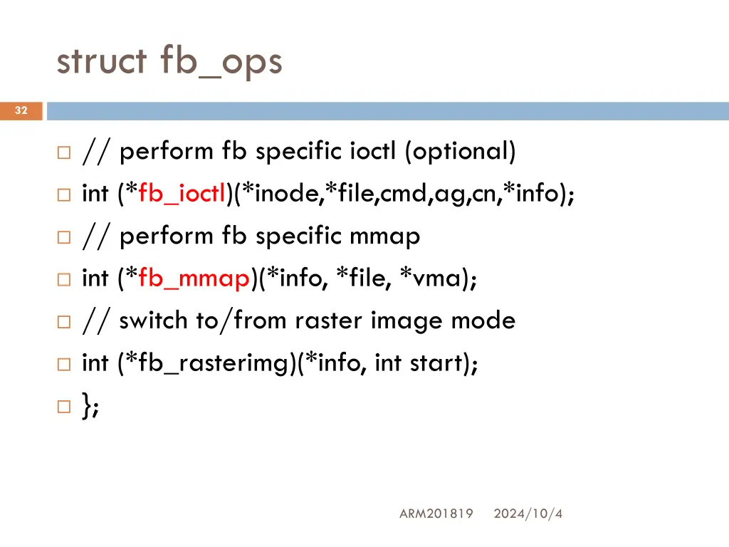 struct fb ops 3