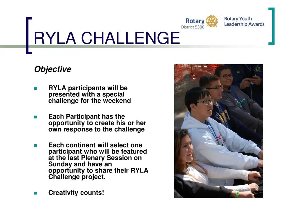 ryla challenge