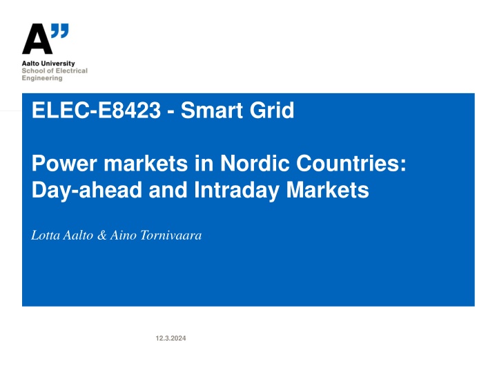 elec e8423 smart grid