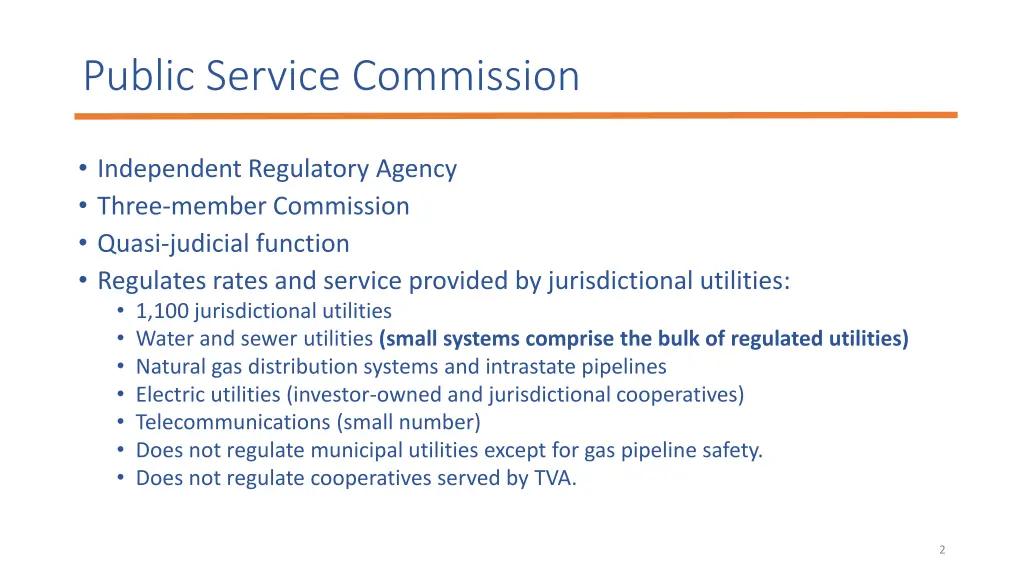 public service commission