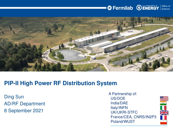 pip ii high power rf distribution system