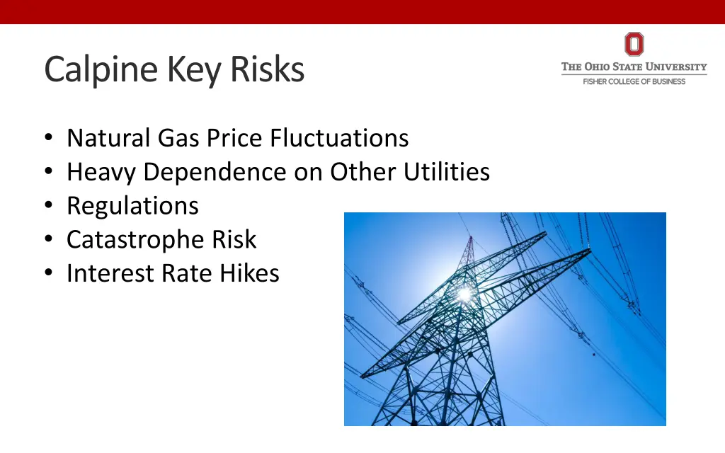 calpine key risks