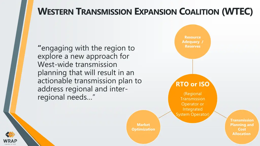 w estern t ransmission e xpansion c oalition wtec