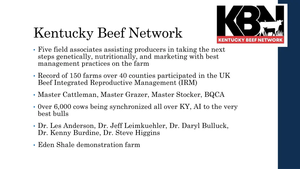 kentucky beef network