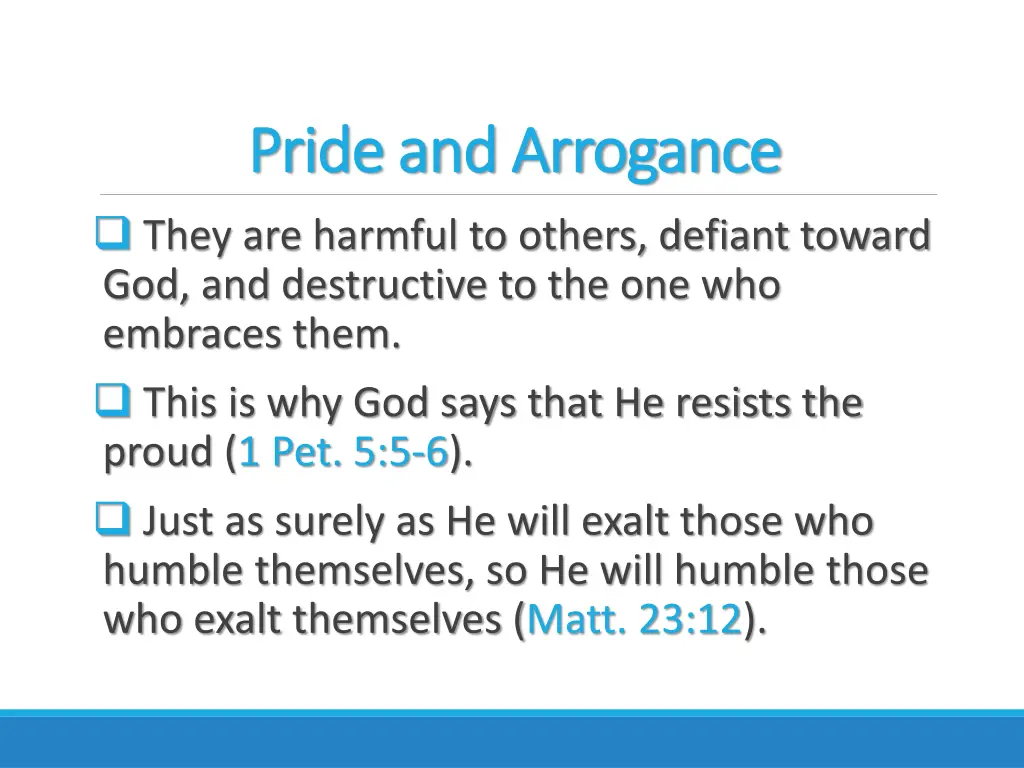 pride and arrogance pride and arrogance they