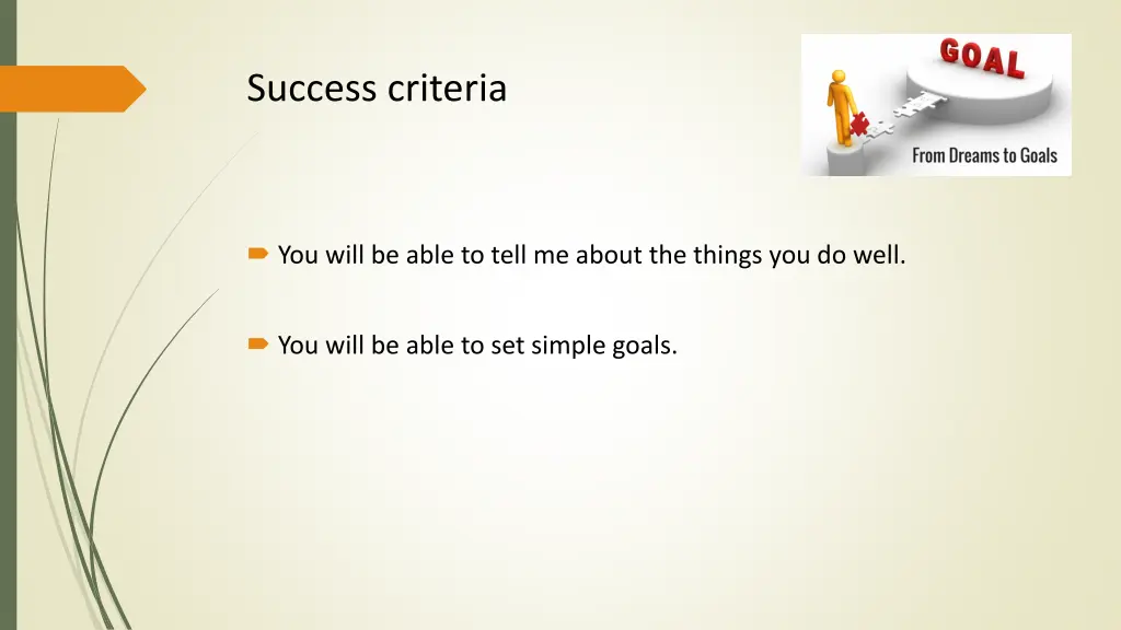 success criteria