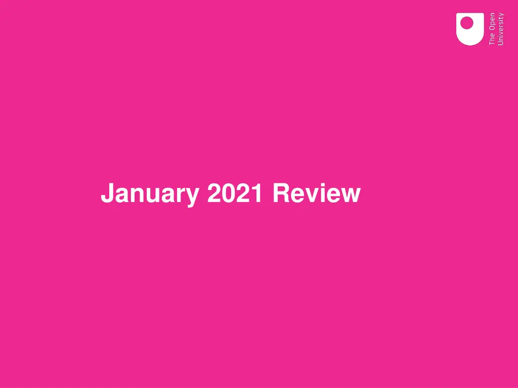 january 2021 review