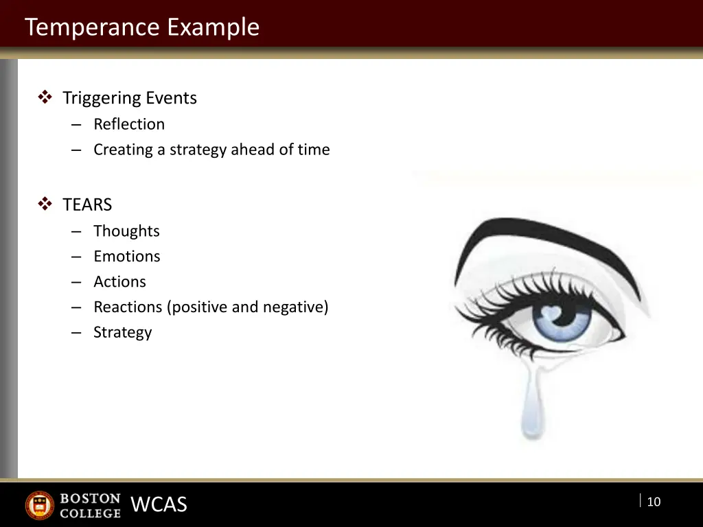 temperance example