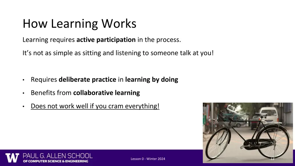 how learning works