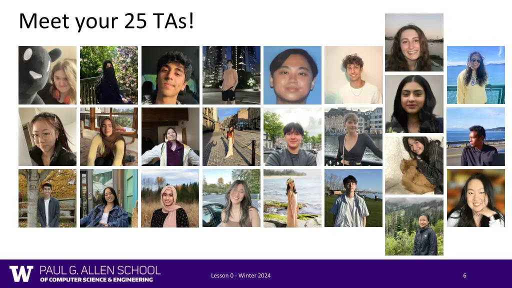 meet your 25 tas