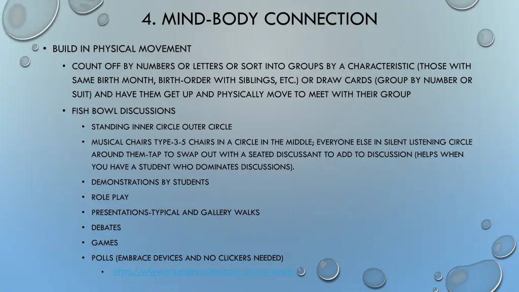 4 mind body connection