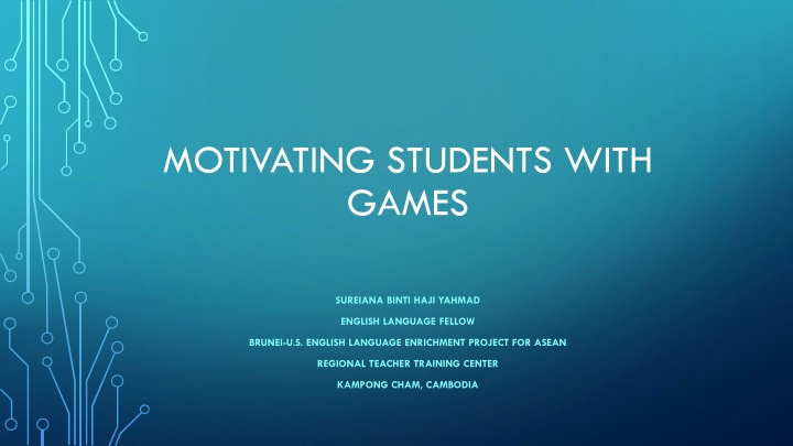 motivating students with games