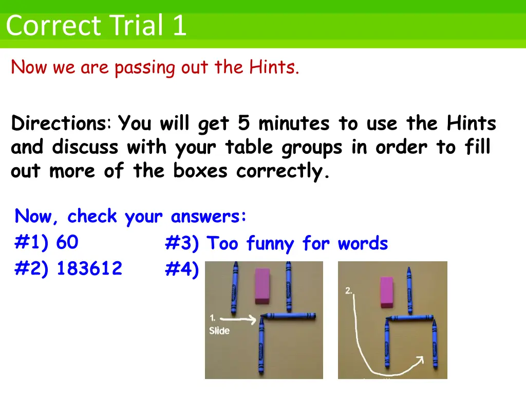 correct trial 1