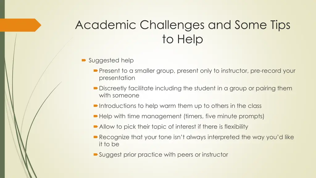 academic challenges and some tips to help 5