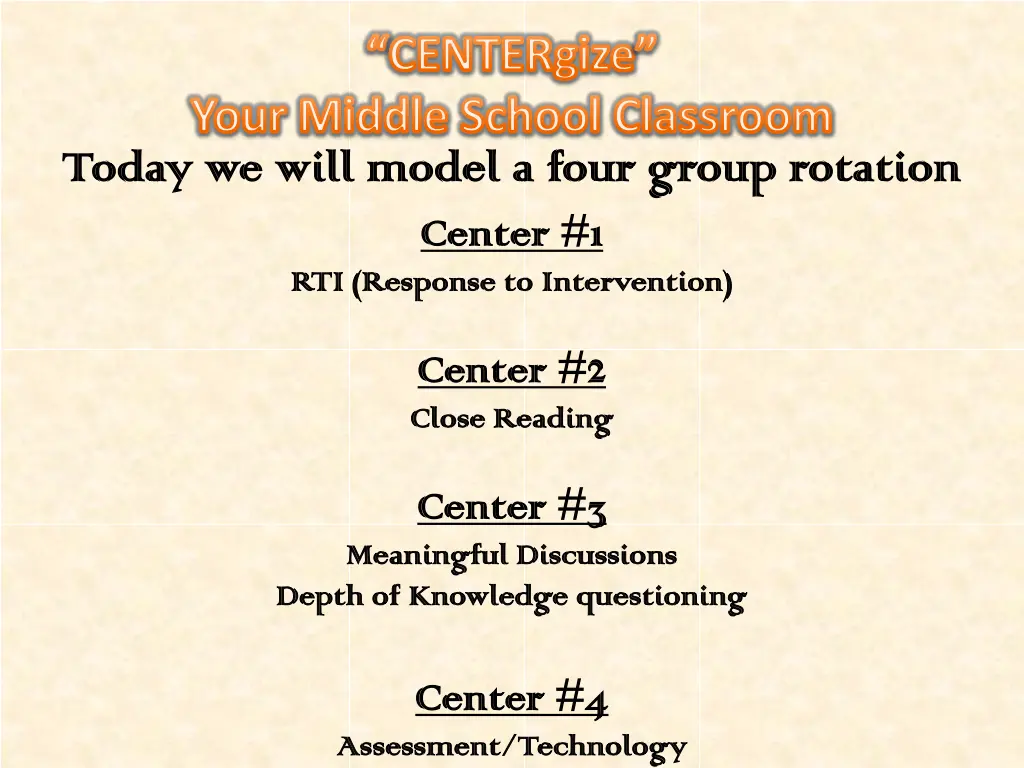 centergize 10