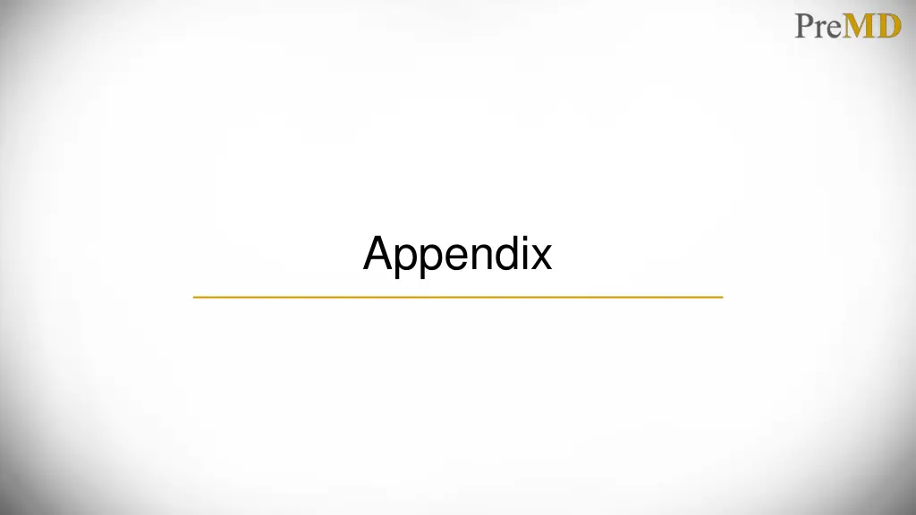 appendix