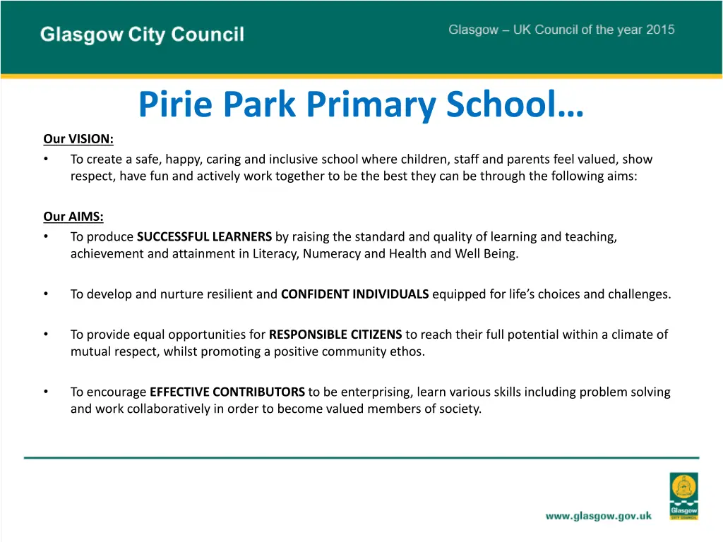 pirie park primary school