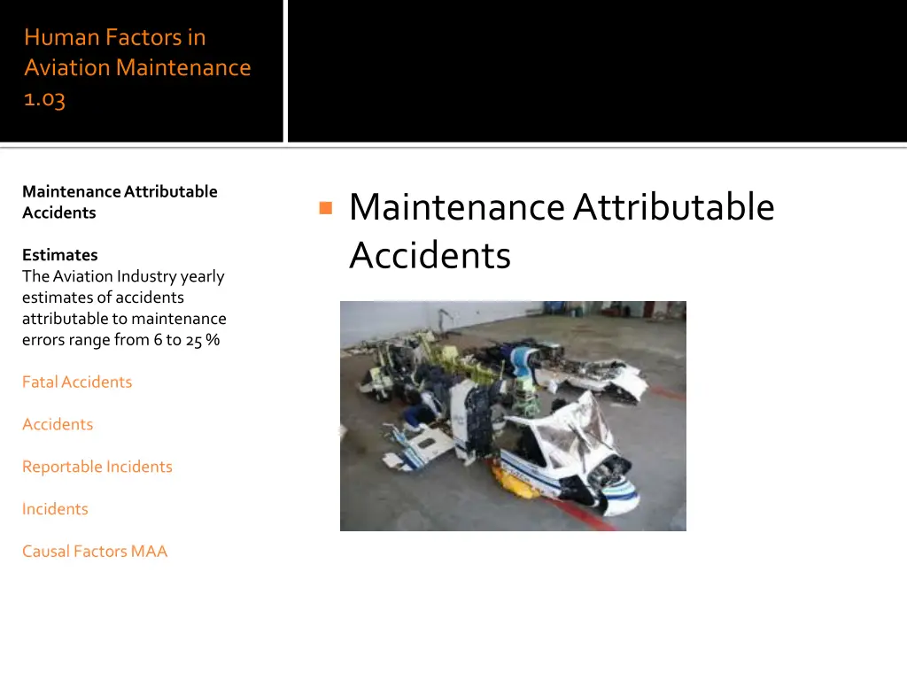 human factors in aviation maintenance 1 03 1