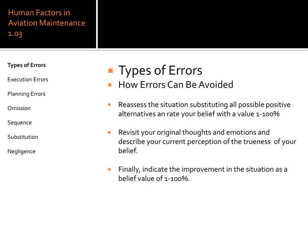 human factors in aviation maintenance 1 03 20