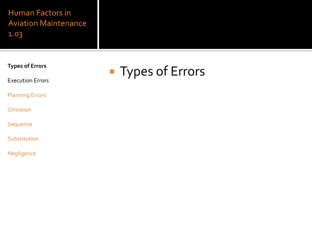 human factors in aviation maintenance 1 03 21