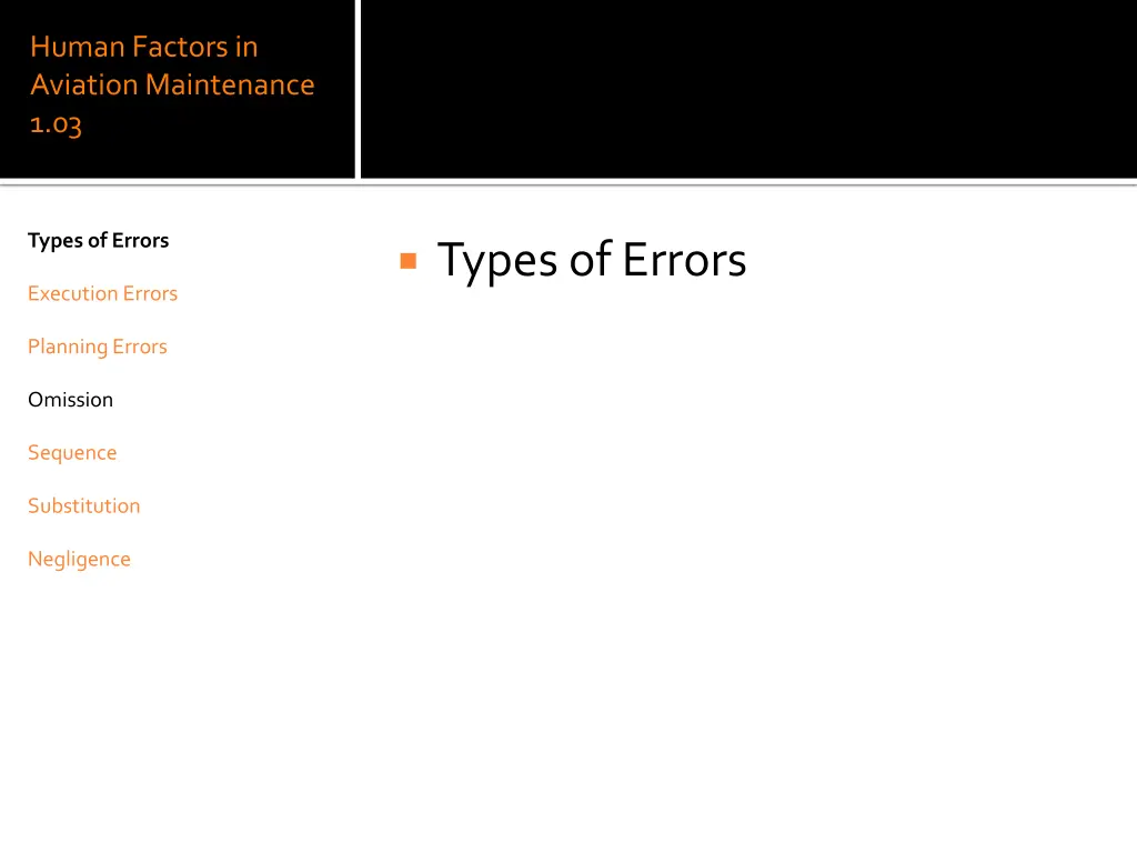 human factors in aviation maintenance 1 03 23