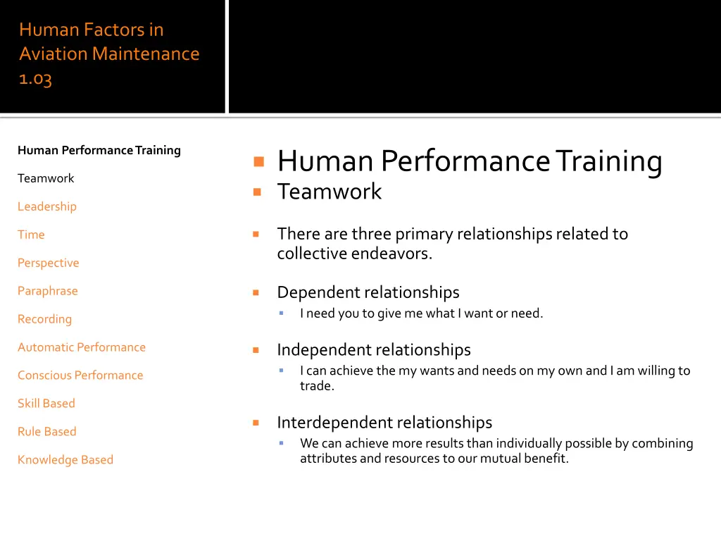 human factors in aviation maintenance 1 03 28