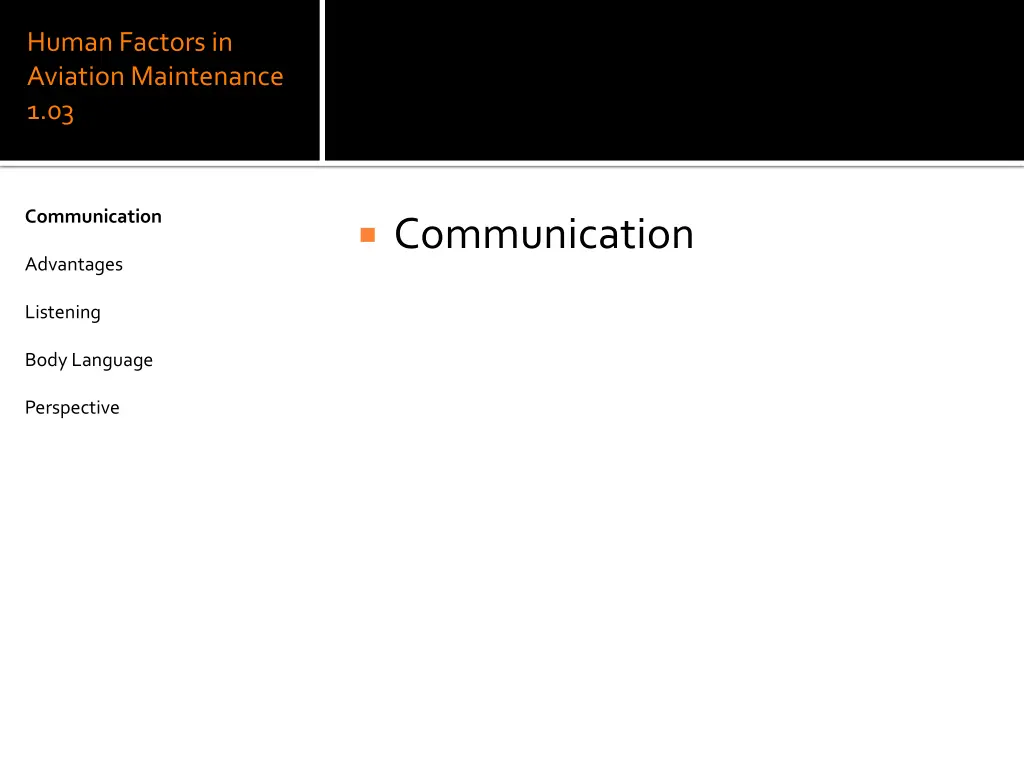 human factors in aviation maintenance 1 03 41