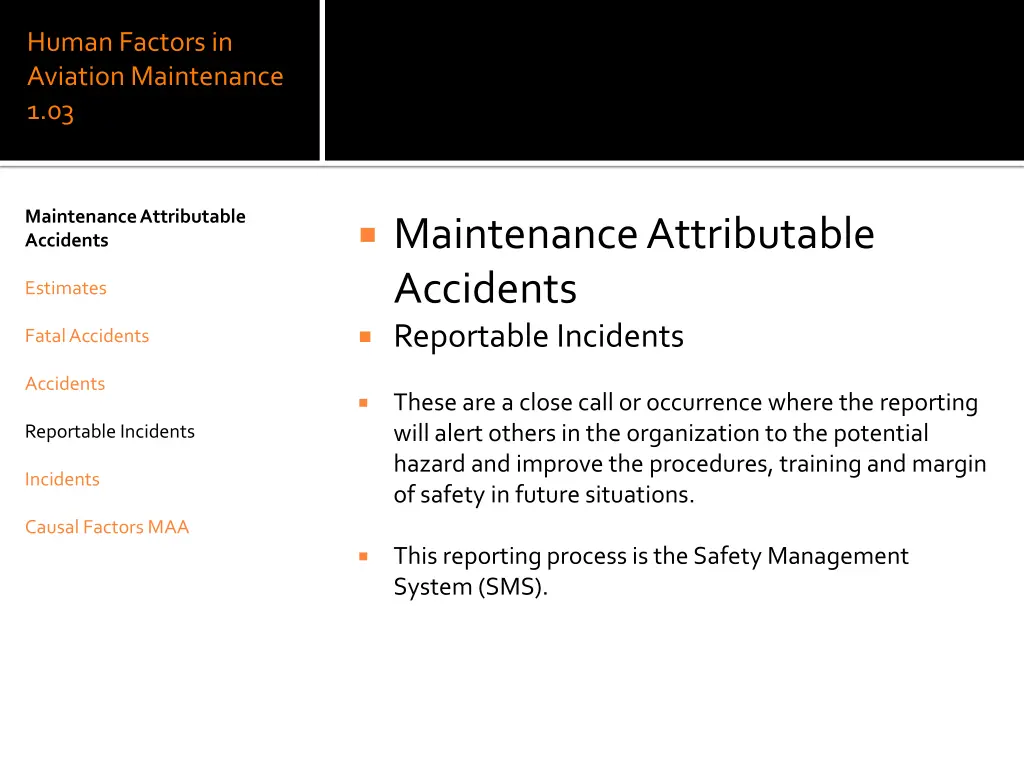 human factors in aviation maintenance 1 03 5